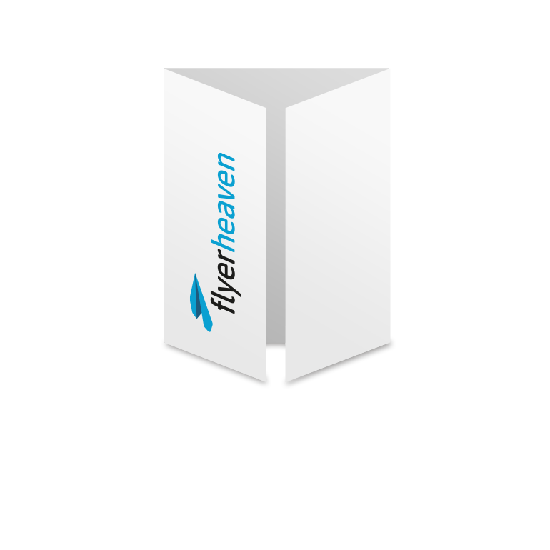 Folder DIN lang, 6-Seitig, offener Altarfalz
