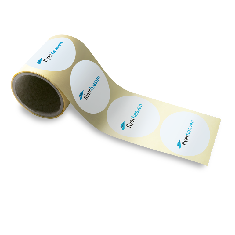 Folienetiketten auf Rolle (Rund)